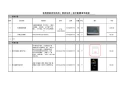 客房智能控制系統(tǒng)(房控系統(tǒng))常用報價配置清單模板