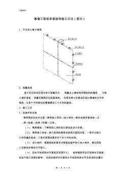 幕墙工程铝单板装饰施工方法(图示)