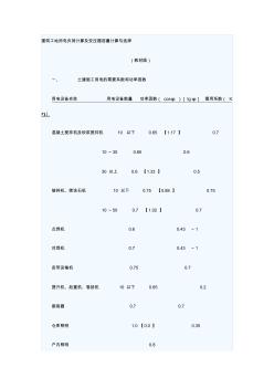 建筑工地用电负荷计算及变压器容量计算与选择