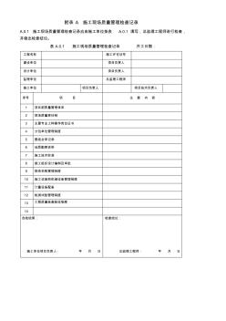 建筑工程施工质量验收统一标准全套 (2)