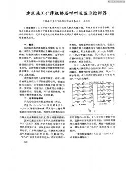 建筑施工升降機(jī)樓層呼叫及顯示控制器(PDFX頁(yè))