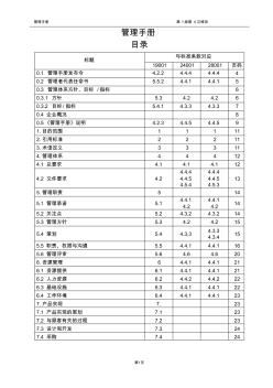 建筑物拆除有限公司三标加50430规范的管理体系文件