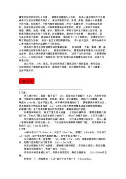 建筑规范尺寸11