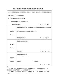 建設(shè)工程施工質(zhì)量檢測(cè)與方案