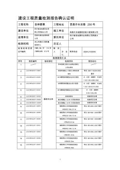 建設(shè)工程施工質(zhì)量檢測報告確認(rèn)證明2 (2)