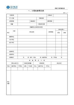 建设工程质量检查表 (3)