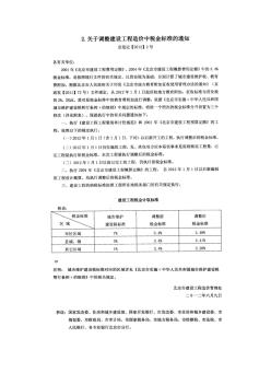 建设工程造价最新税金标准-京造定【2012】2号