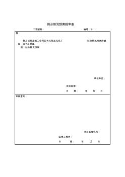 建设工程防汛防台专项应急预案 (3)