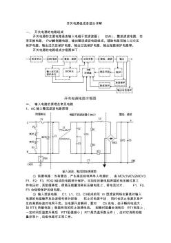 開關(guān)電源組成各部分詳解