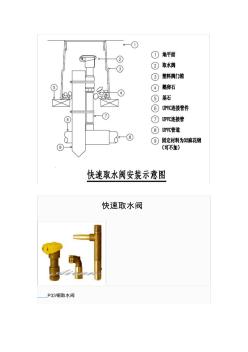 快速取水阀和快速取水阀的安装示意图(20200928184035)