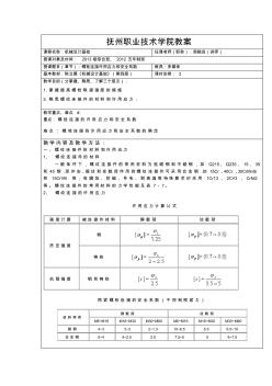 機械設計基礎-螺栓連接許用應力