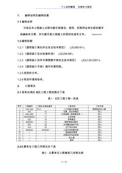 某土建工程鋼管腳手架施工方案設(shè)計方案