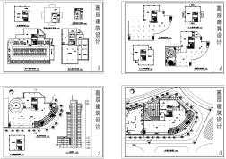 某地高层住宅楼全套建筑设计方案图