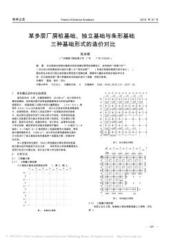 某多层厂房桩基础_独立基础与条形基础三种基础形式的造价对比