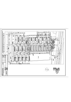 某小区建筑图整体平面图停车场