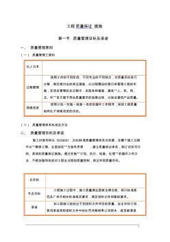 框剪结构高层办公楼施工工程质量保证措施