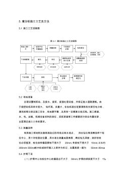 灌注桩施工工艺及方法要点