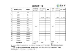 监理收费自动计算表格(07新标准)