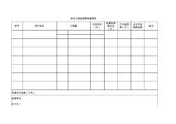 监理费清单(20200702015209)