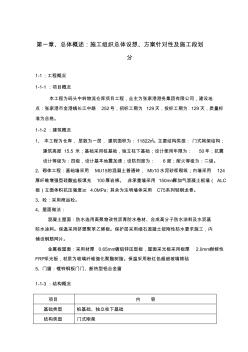 码头中转物流仓库项目工程施工组织方案(50页)