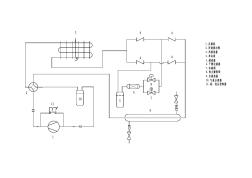 空气源热泵流程图
