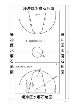 篮球场尺寸施工图纸Model(1)