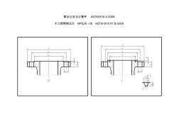 美標法蘭(ASME-B16.5-2009)