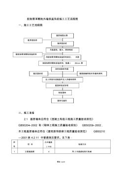 聚苯顆粒膠粉施工方案