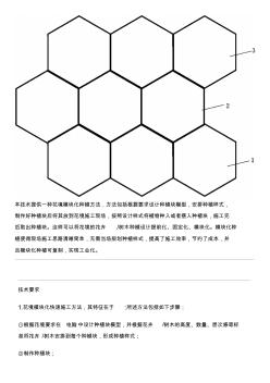 花境模块化施工方法与相关技术