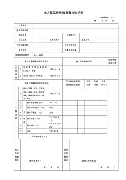 110982_城镇道路工程(CJJ1-2008)检验批质量检验记录表格
