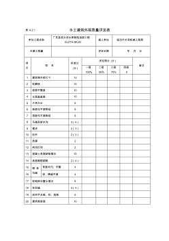 2007年水利水電工程施工質(zhì)量檢驗(yàn)與評(píng)定規(guī)程