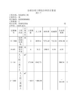 2013年江苏省造价员考试模拟试题(包括理论和案例)改