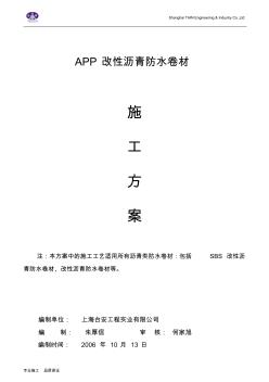 APP改性沥青防水卷材 (4)