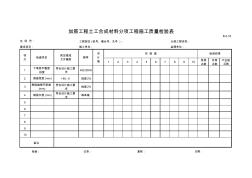 B-2-16加筋工程土工合成材料分項工程施工質(zhì)量檢驗表