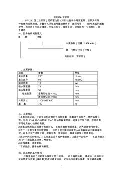 BW250型泥漿泵