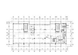 B楼-屋顶、设备层消防平面图(1)-Model