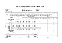 C-6.10-06混凝土斜拉桥梁的悬臂拼装分项工程质量检验评定表