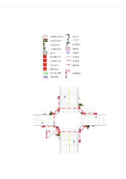 CAD红绿灯图例电子警察图例监控图例路口图Model(1)