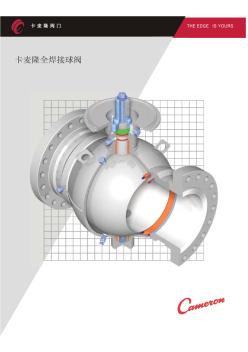 CAMERON-全焊接球阀-中文版