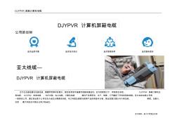 DJYPVR计算机屏蔽电缆