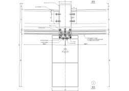 dt-08豎明橫隱幕墻橫剖節(jié)點(diǎn)圖