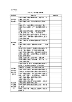 E-YPT-06云平台工程质量检查报验表