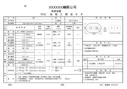 H03VVH2-F2X0.75mm电线设计卡