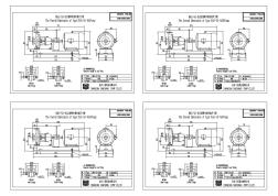 IH65-50-160单级化工离心泵-外形安装尺寸图-整套图纸