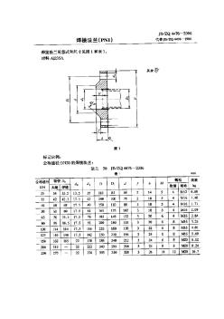 JBZQ-4476-2006-焊接法蘭(PN1)