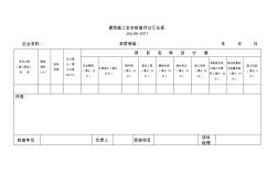 JGJ59-2011年检查表建筑施工安全检查评分汇总表