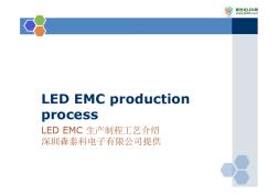 LED封装EMC支架制程