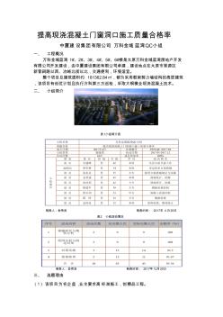 QC小组活动成果-提高现浇混凝土门窗洞口施工质量合格率