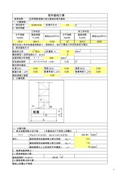 QTZ5013塔吊基础计算表(20201015114447)