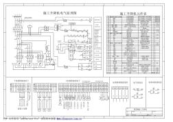 SC200-200施工升降机电气原理图